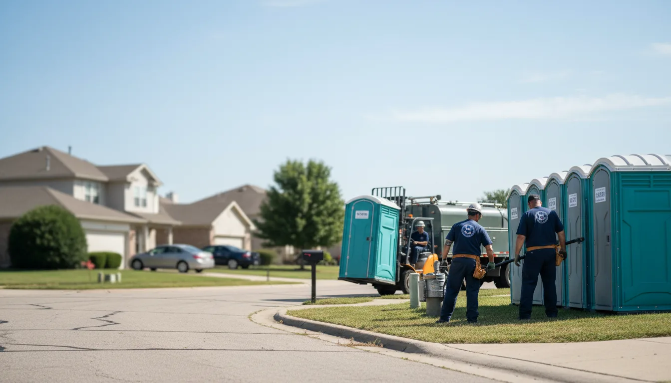 Porta Potty Rental in Pierpont, SD near me